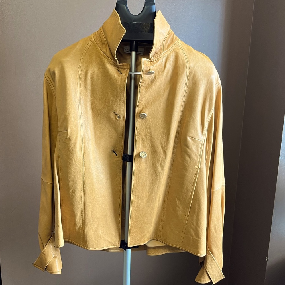 Italian leather jacket